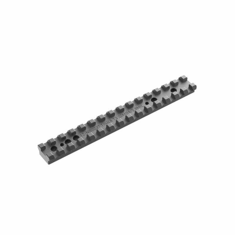 Audere Tikka T3 / T3X Steel 20 Moa Picatinny Rail