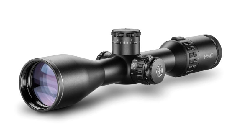 SIDEWINDER 30 FFP 4-16x50 FFP HALF MIL RETICLE