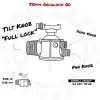 55MM Dual Tension Ballhead W/ Area 419 ARCALOCK QD Features