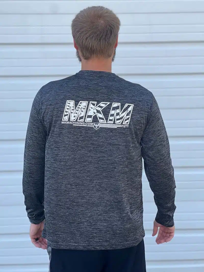 Dark Grey Long Sleeve Back