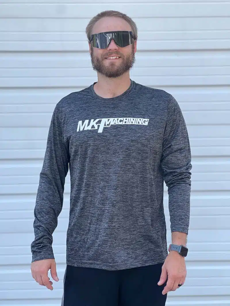 Dark Grey Long Sleeve Front